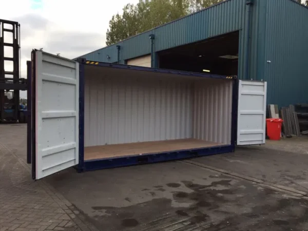 20ft High Cube Container mit offener Seite – Bild 2