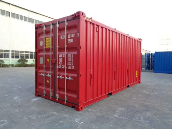 20ft High Cube Hard Open Top (Stahlboden) Container